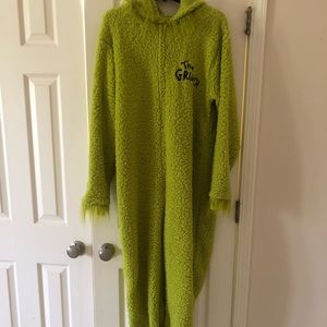 The Grinch onesie pajamas/costume